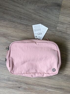 lululemon athletica Light Pink Cosmetic Pouch with Zip